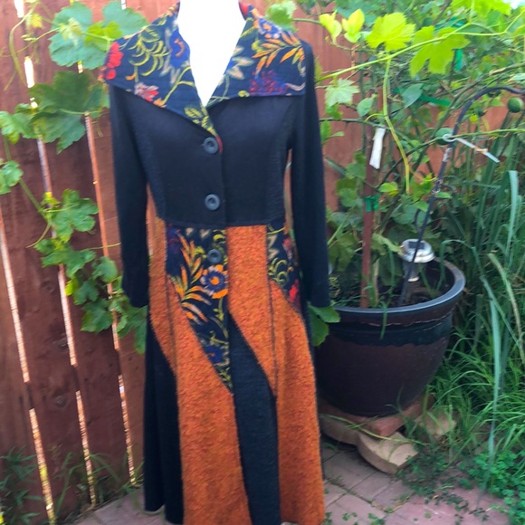Sweaters - Long patchwork cardigan no tags inside fits medium